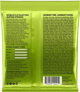 Preview: Saiten E-Gitarre Ernie Ball Slinky 010-046