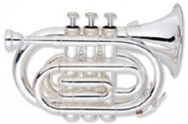 Concord B-Taschen-Trompete versilbert
