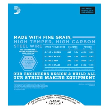 D'ADDARIO Bass SAITEN SATZ 045-100