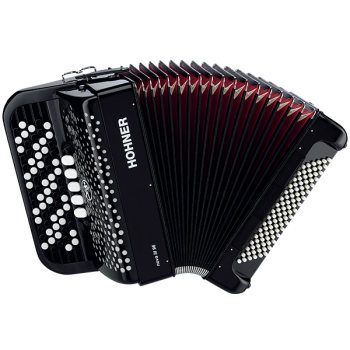 HOHNER Nova III 96 schwarz, C-Griff