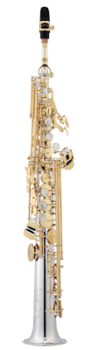 JUPITER Bb Sopransaxophon, Korpus versilbert