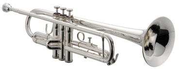 JUPITER Bb Trompete, versilbert