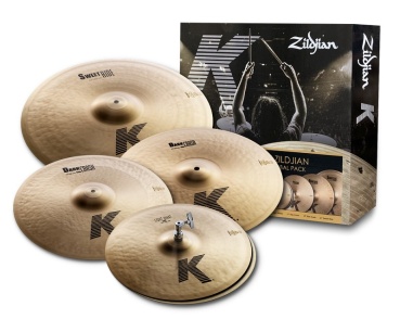 Preview: ZILDJIAN Beckenset, K Cymbal Pack, 15H/17+19Cr/21R