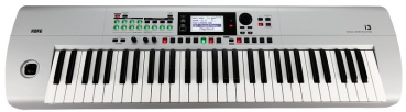KORG Workstation, Arranger i3, 61 Tasten, silber