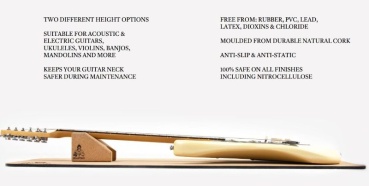 Preview: Dr.Liston's SUPREME NECK REST (Gitarren-Halsstütze)