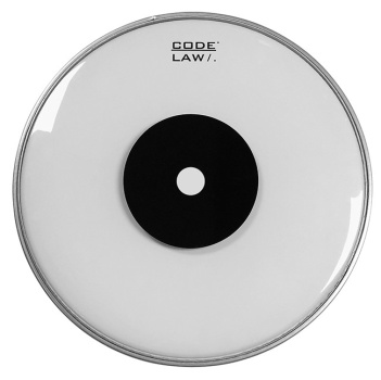 Code Drumhead Law transparent Black Dot