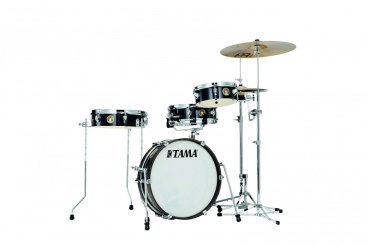 TAMA Club-Jam Pancake Shell Kit 4 teilig - Hairline Black/Ch