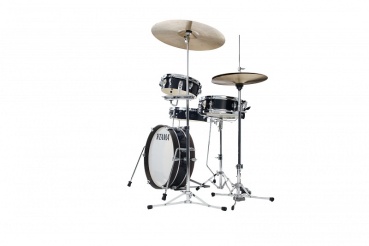 TAMA Club-Jam Pancake Shell Kit 4 teilig - Hairline Black/Ch