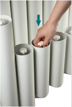 MAJESTIC Marimba, Reflection Series, 5.0 Oktaven C2-C7, Pali