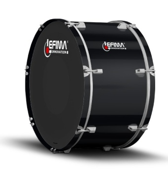 Lefima Ultraleicht Proffessional Bassdrum schwarz