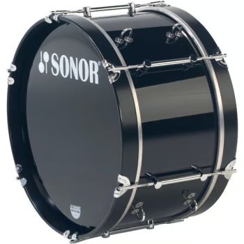 Sonor MB 2410 CB Marching Bass 24"x10", schwarz