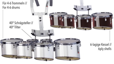 Lefima Ultraleicht Pro TimpToms 6-8-10-12-13