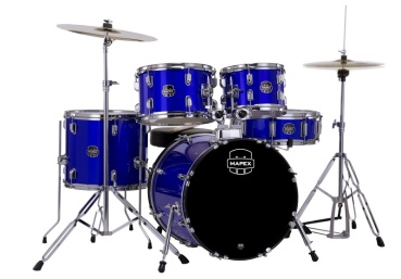 MAPEX Comet Fusionset in Indigo Blue inkl. Becken 18"BD