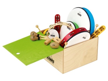 MEINL PERCUSSION SORT.12-TLG.   NINO incl.Case