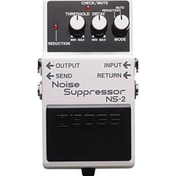 Boss Noise Suppressor, eliminiert das Rauschen