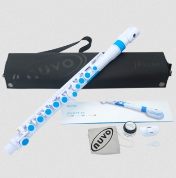 NUVO jFlute 2.0, weiß-blau