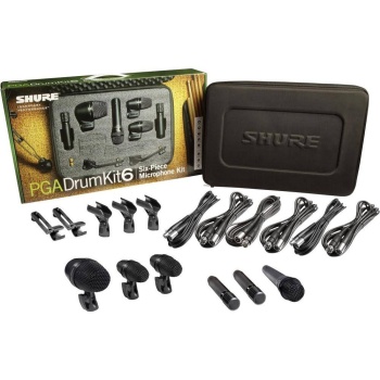 Shure PGA Drumkit 6 Schlagzeugmikrofon-Set