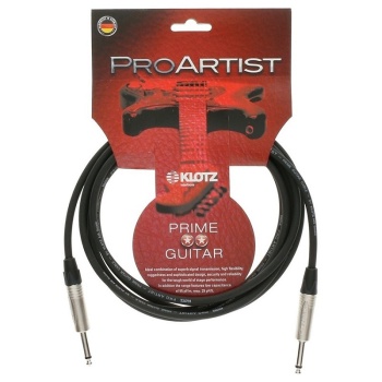 Klotz Gitarrenkabel Pro Artist 3m, 6,3mm