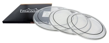 Remo Pin Stripe Pro Pack 10/12/14, transparent