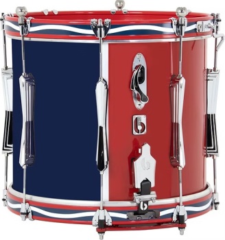 Britisch Drum Co. Regimental Side Drum 14 x12 Lower Leviton