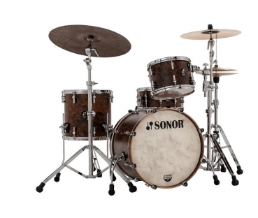 Preview: Sonor Momentum Maple Drums "California Burl"