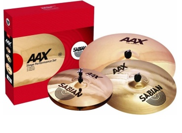 Sabian AAX Stage Performance Cymbal Set 14/16/20