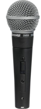 Shure SM58 Mikrofon mit Schalter
