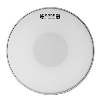 Code Drumhead Sterling weiß rauh 13" Black Dot