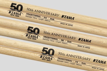 Tama OAK Drumstick 50th Anniversary 5B