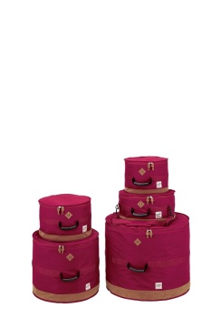 TAMA Powerpad Series Drum Set Bags Wine Red