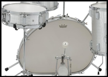 Remo Vox Bassdrum Schlagfell weiß,rauh
