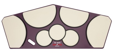 VIC FIRTH Heavy Hitter Practice Quadropad mit Rim, large