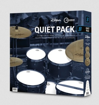Zildjian/ Aquarian Quiet Pack "Bass"