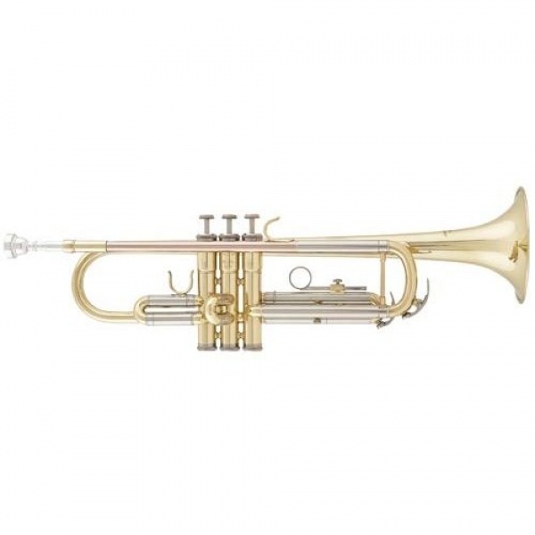 aS B-Trompete, Standard, Messing lackiert
