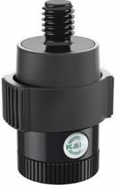 K&M 23910 Qick-Release Adapter für Mikrofone schwa