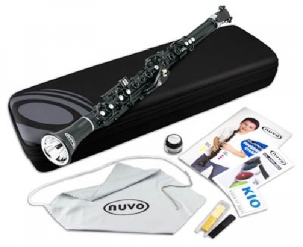 Nuvo Clarinéo C-Stimmung, schwarz-silber