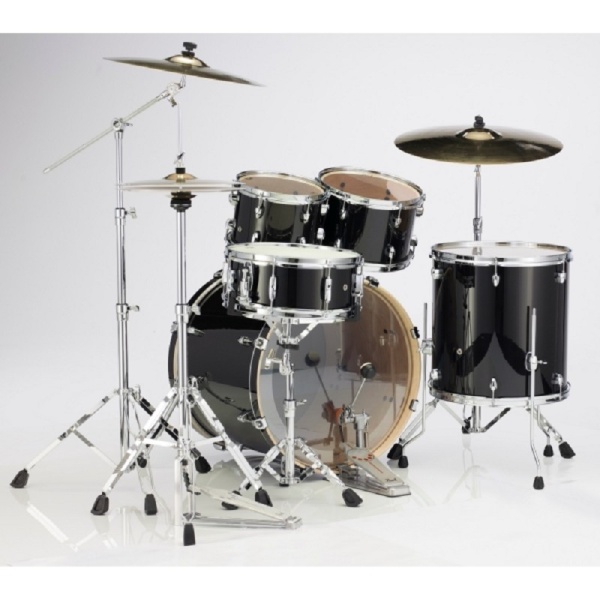 Pearl Export Exl725s/c Drum Set Black Smoke