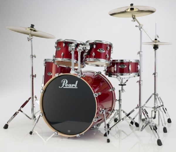 Pearl Export Exl725s/c Drum Set Natural Cherry