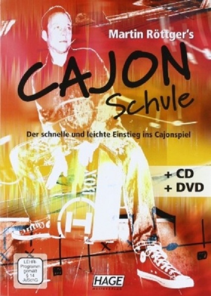 Martin Röttger's Cajon Schule + CD + DVD
