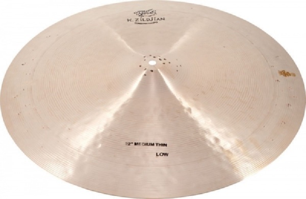 Zildjian K 22"  Thin Low Ride Becken