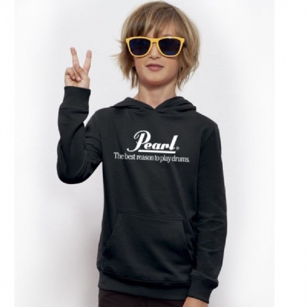 Pearl Sweat Black Size L