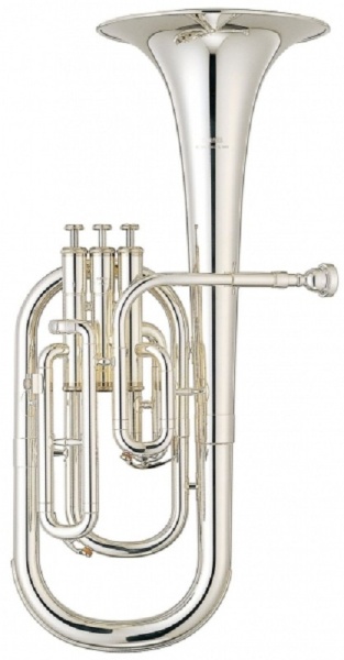 Yamaha - YAH-203S Eb-Althorn mit Drei Ventilen, versilbert