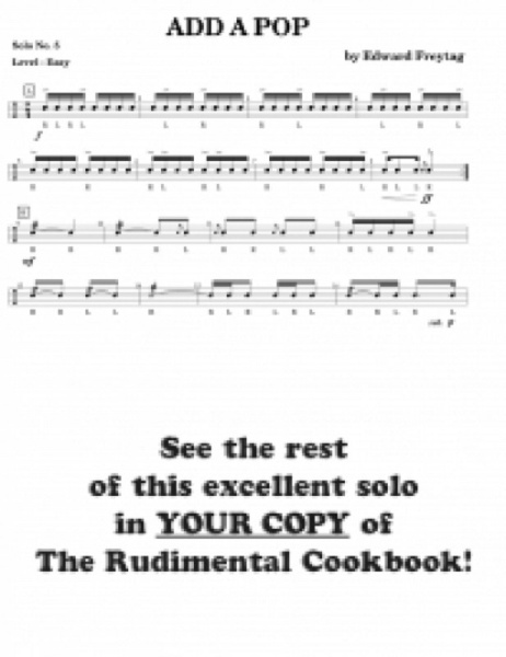 The Rudimental Cookbook + CD