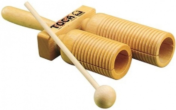 Toca Agogo, Holz, mit Schlägel