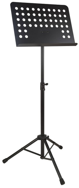 K&M 11940 Orchester Notenpult Lochblech 740-127 cm Höhe