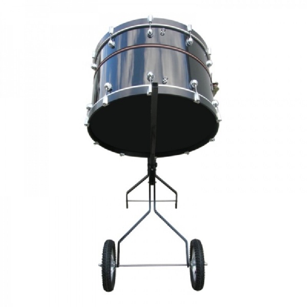 Basstrommelwagen für horizontale Spielweise
