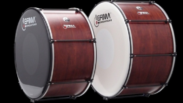 Lefima Carbo Boost Bassdrum 28x18"  weiß