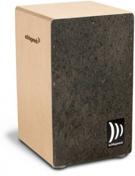 Schlagwerk CP 4007, Cajon la Perù, Wurzelmaserung