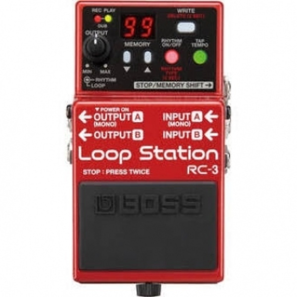 Boss RC-3 Loop Station Bodeneffekt E-Gitarre
