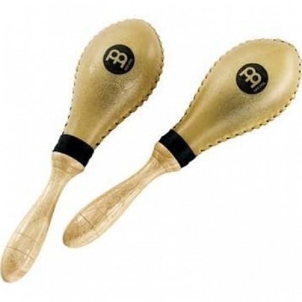 MEINL Skin Maracas mit Holzgriff, PAAR